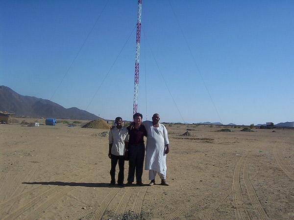 Sudan cable tower