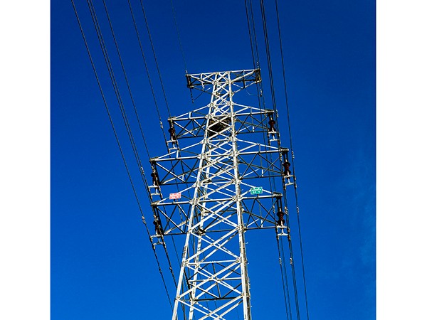 Angle steel towers for transmission lines