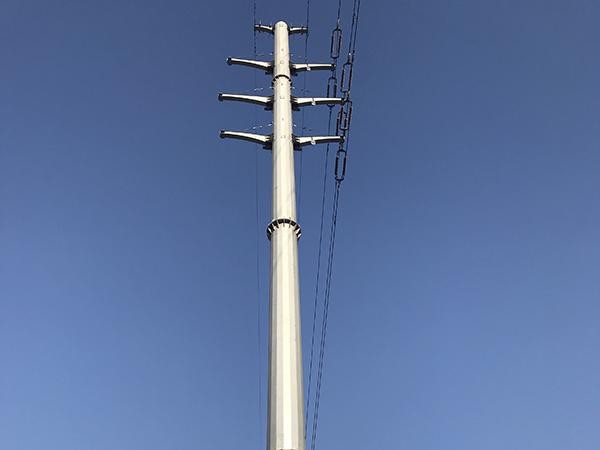 Steel pipe pole