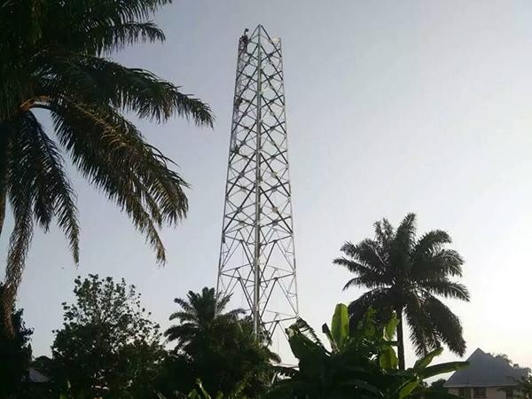 Tanzania Corner Steel Tower